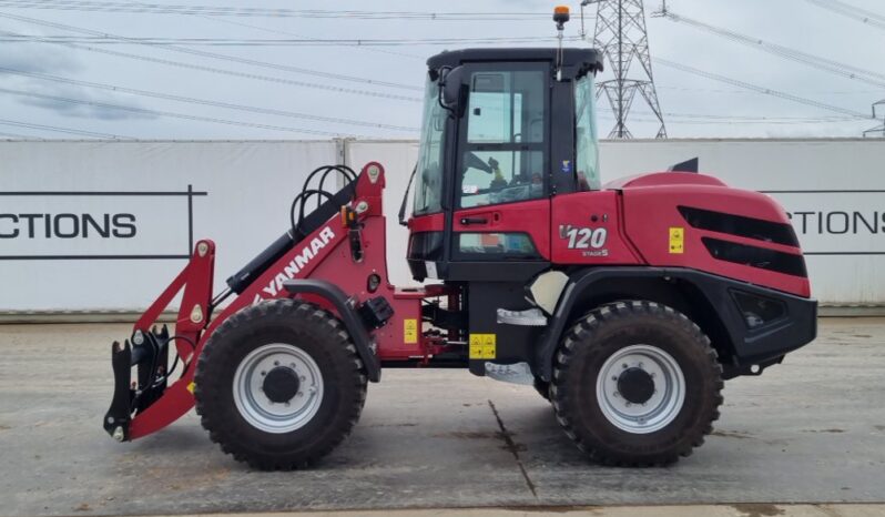 Unused Yanmar V120 Wheeled Loaders For Auction: Leeds, UK – 30th April, 1st, 2nd & 3rd May 25 full