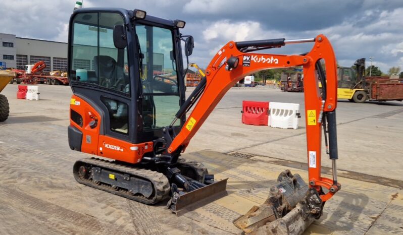 2023 Kubota KX019-4 Mini Excavators For Auction: Leeds, UK – 30th April, 1st, 2nd & 3rd May 25 full