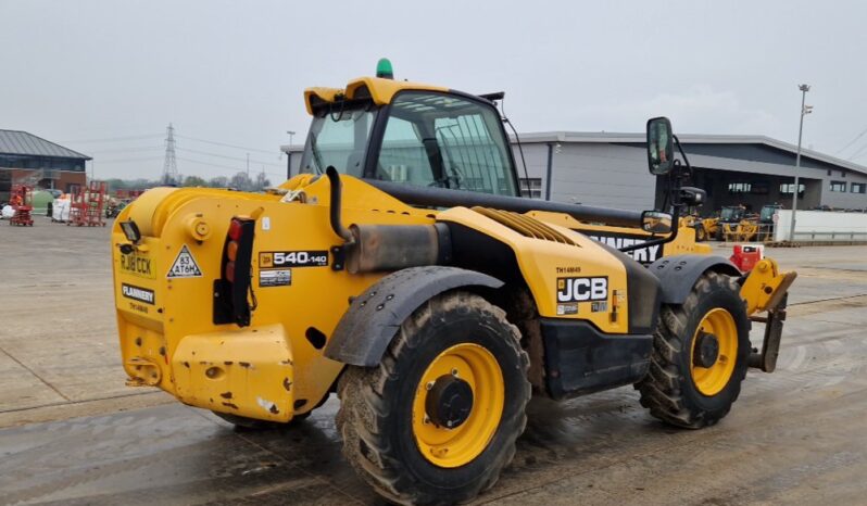 2018 JCB 540-140 Hi Viz Telehandlers For Auction: Leeds, UK – 30th April, 1st, 2nd & 3rd May 25 full