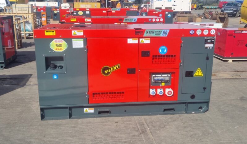 Unused 2025 Ashita Power AG3-80 Generators For Auction: Leeds, UK – 30th April, 1st, 2nd & 3rd May 25 full