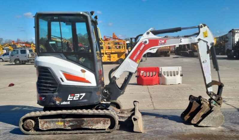 2020 Bobcat E26 Mini Excavators For Auction: Leeds, UK – 30th April, 1st, 2nd & 3rd May 25 full