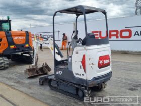 2019 Bobcat E17 Mini Excavators For Auction: Leeds, UK – 30th April, 1st, 2nd & 3rd May 25 full