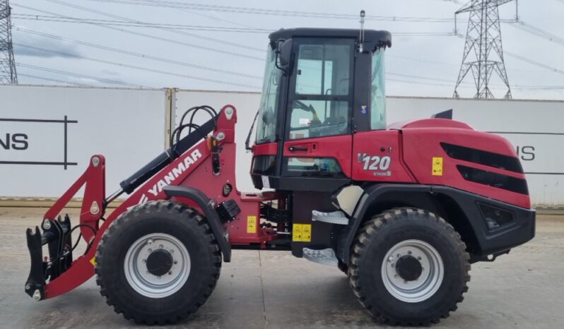 Unused Yanmar V120 Wheeled Loaders For Auction: Leeds, UK – 30th April, 1st, 2nd & 3rd May 25 full