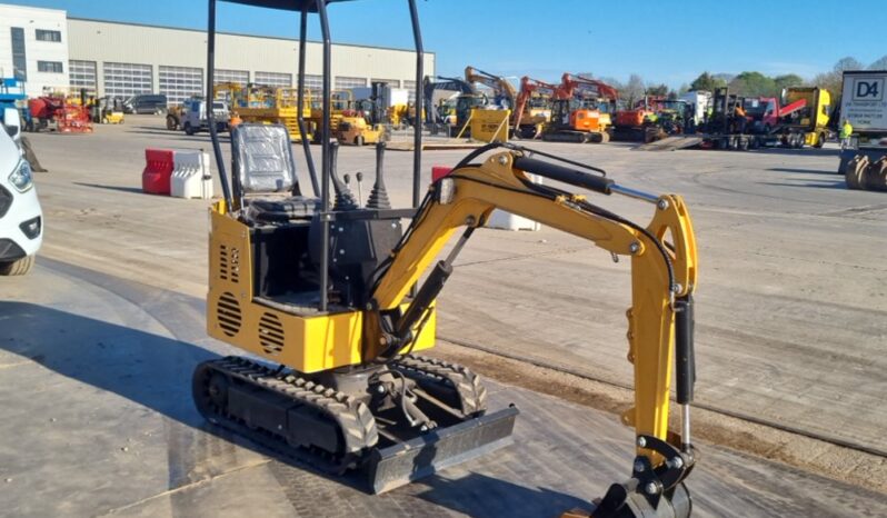 2024 JPC KV12 Micro Excavators For Auction: Leeds, UK – 30th April, 1st, 2nd & 3rd May 25 full
