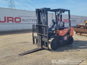 2019 Doosan D30GP Forklifts For Auction: Leeds, UK – 30th April, 1st, 2nd & 3rd May 25