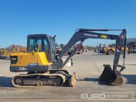 2020 Volvo EC55DAG Mini Excavators For Auction: Leeds, UK – 30th April, 1st, 2nd & 3rd May 25 full