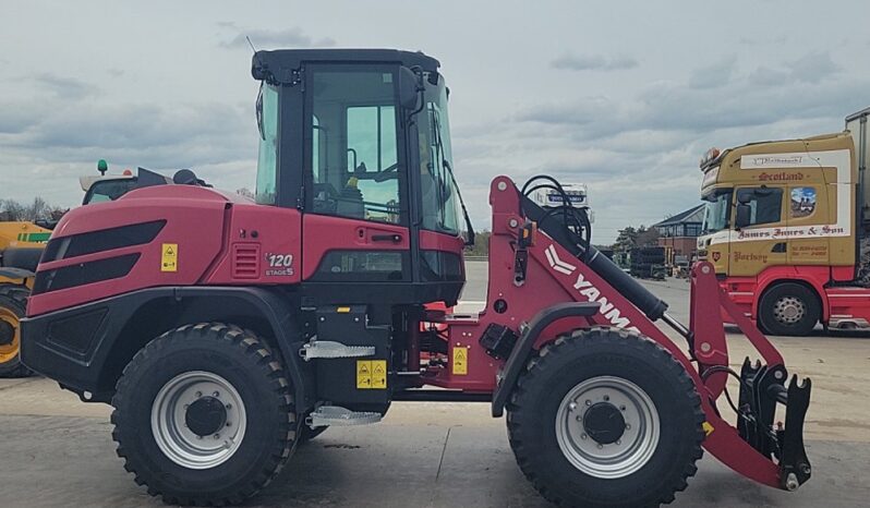 Unused Yanmar V120 Wheeled Loaders For Auction: Leeds, UK – 30th April, 1st, 2nd & 3rd May 25 full