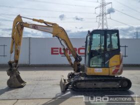 2021 Kobelco SK55SRX-6E Mini Excavators For Auction: Leeds, UK – 30th April, 1st, 2nd & 3rd May 25 full