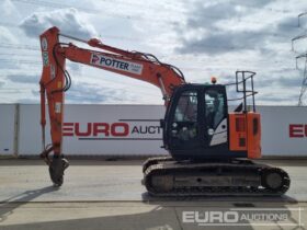 2014 Hitachi ZX135US-5B 10 Ton+ Excavators For Auction: Leeds, UK – 30th April, 1st, 2nd & 3rd May 25 full