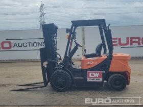 2017 Doosan D30GP Forklifts For Auction: Leeds, UK – 30th April, 1st, 2nd & 3rd May 25 full