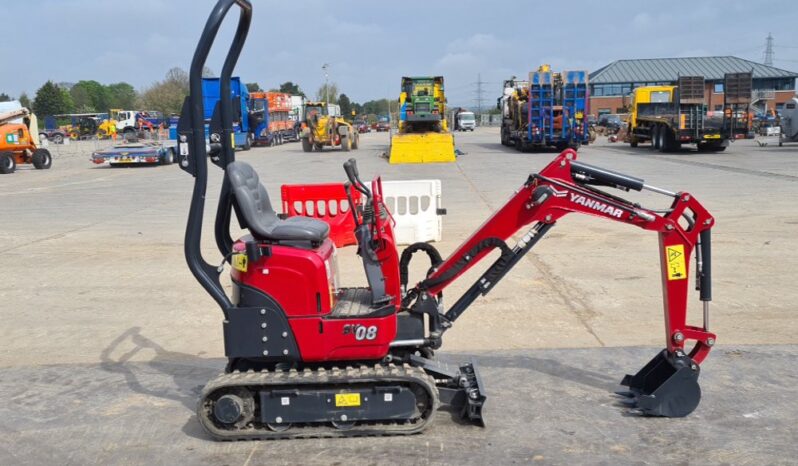 Unused Yanmar SV08-1C Micro Excavators For Auction: Leeds, UK – 30th April, 1st, 2nd & 3rd May 25 full