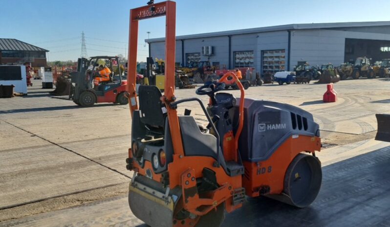 2018 Hamm HD8VV Rollers For Auction: Leeds, UK – 30th April, 1st, 2nd & 3rd May 25 full