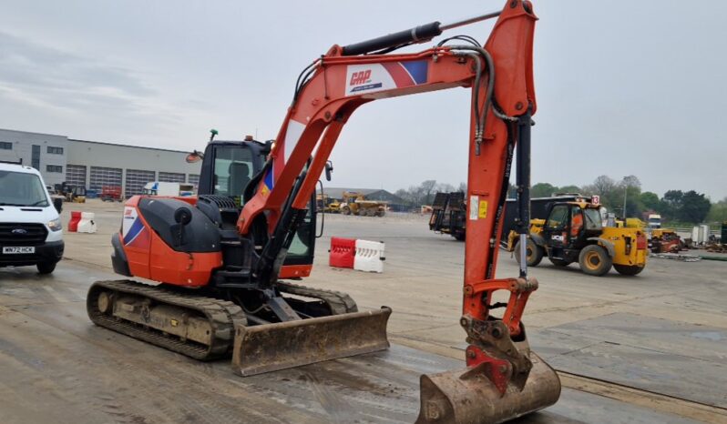 2018 Kubota KX080-4A 6 Ton+ Excavators For Auction: Leeds, UK – 30th April, 1st, 2nd & 3rd May 25 full
