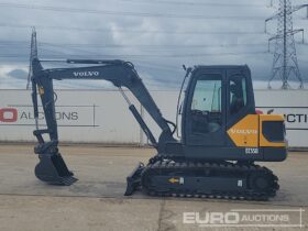 2020 Volvo EC55D Mini Excavators For Auction: Leeds, UK – 30th April, 1st, 2nd & 3rd May 25 full