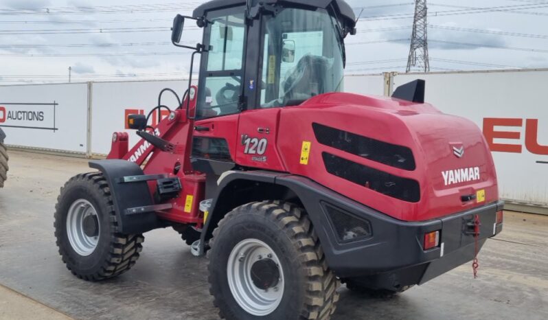 Unused Yanmar V120 Wheeled Loaders For Auction: Leeds, UK – 30th April, 1st, 2nd & 3rd May 25 full