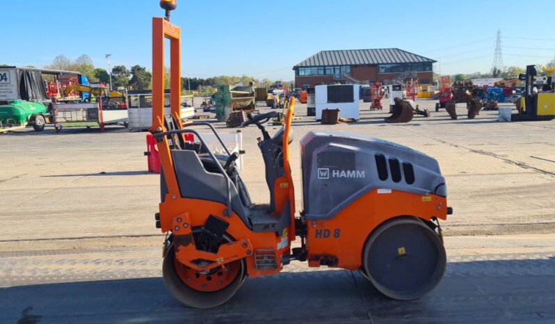 2018 Hamm HD8VV Rollers For Auction: Leeds, UK – 30th April, 1st, 2nd & 3rd May 25 full
