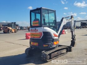 2020 Bobcat E27Z Mini Excavators For Auction: Leeds, UK – 30th April, 1st, 2nd & 3rd May 25 full