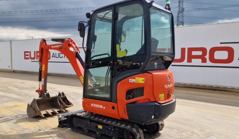 2023 Kubota KX019-4 Mini Excavators For Auction: Leeds, UK – 30th April, 1st, 2nd & 3rd May 25 full