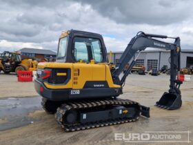 2017 Volvo EC55D Mini Excavators For Auction: Leeds, UK – 30th April, 1st, 2nd & 3rd May 25 full
