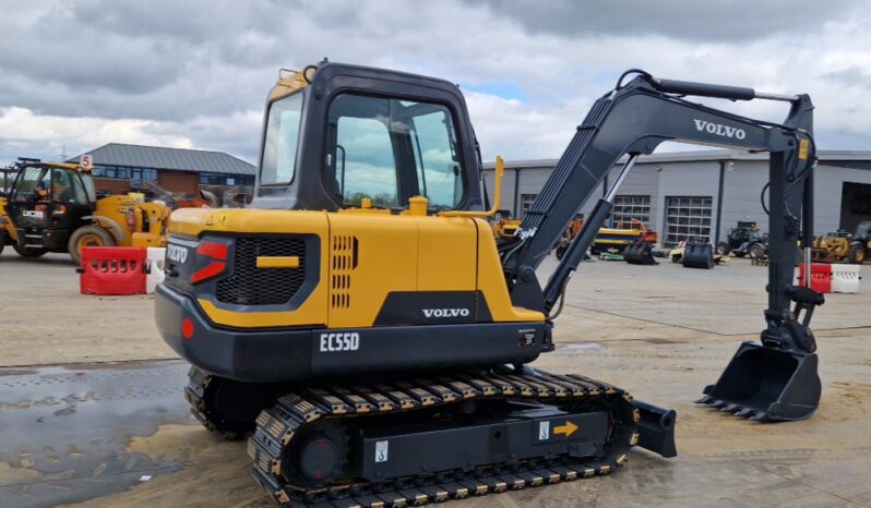 2017 Volvo EC55D Mini Excavators For Auction: Leeds, UK – 30th April, 1st, 2nd & 3rd May 25 full