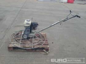 2016 Redband Concrete Power Float, Honda Engine Asphalt / Concrete Equipment For Auction: Leeds, UK – 30th April, 1st, 2nd & 3rd May 25 full