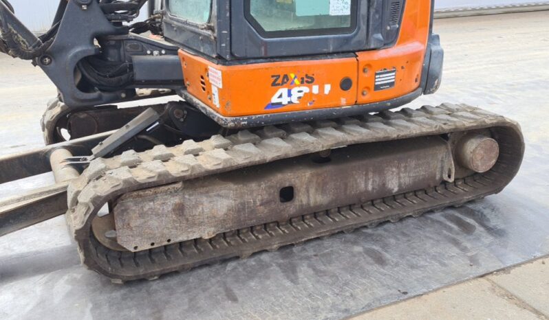 2021 Hitachi ZX48U-6 CLR Mini Excavators For Auction: Leeds, UK – 30th April, 1st, 2nd & 3rd May 25 full