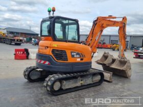 2021 Doosan DX62R-3 6 Ton+ Excavators For Auction: Leeds, UK – 30th April, 1st, 2nd & 3rd May 25 full