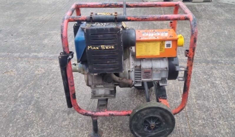 Belle 5kVA Generator, Lister Engine Generators For Auction: Leeds, UK – 30th April, 1st, 2nd & 3rd May 25 full