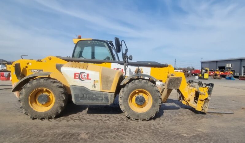 2022 JCB 540-140 Hi Viz Telehandlers For Auction: Leeds, UK – 30th April, 1st, 2nd & 3rd May 25 full