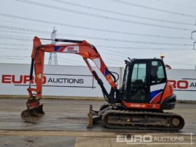 2018 Kubota KX080-4A 6 Ton+ Excavators For Auction: Leeds, UK – 30th April, 1st, 2nd & 3rd May 25 full