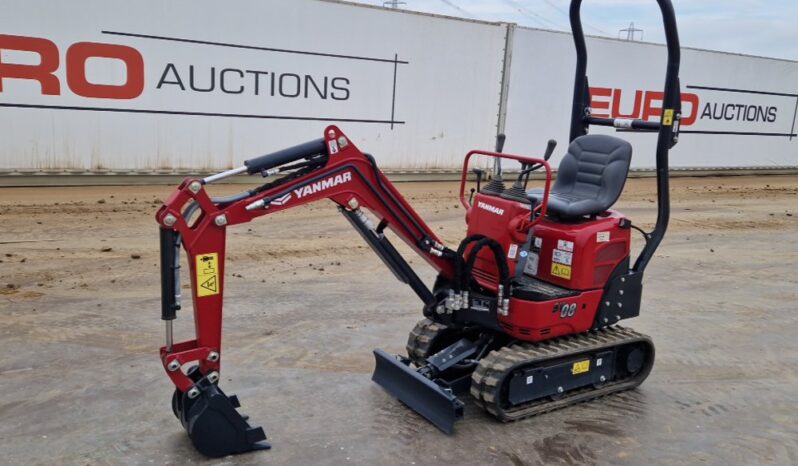 Unused Yanmar SV08-1C Micro Excavators For Auction: Leeds, UK – 30th April, 1st, 2nd & 3rd May 25
