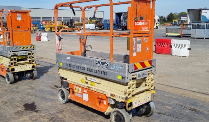 2014 JLG 1930ES Manlifts For Auction: Leeds, UK – 30th April, 1st, 2nd & 3rd May 25 full