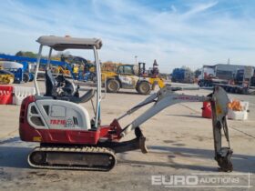 2021 Takeuchi TB216 Mini Excavators For Auction: Leeds, UK – 30th April, 1st, 2nd & 3rd May 25 full