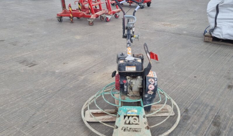 Multiquip Concrete Power Float, Honda Engine Asphalt / Concrete Equipment For Auction: Leeds, UK – 30th April, 1st, 2nd & 3rd May 25