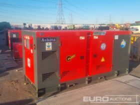 Unused 2025 Ashita Power AG3-150 Generators For Auction: Leeds, UK – 30th April, 1st, 2nd & 3rd May 25