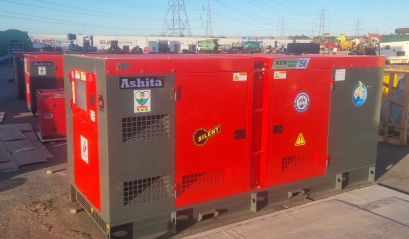 Unused 2025 Ashita Power AG3-150 Generators For Auction: Leeds, UK – 30th April, 1st, 2nd & 3rd May 25