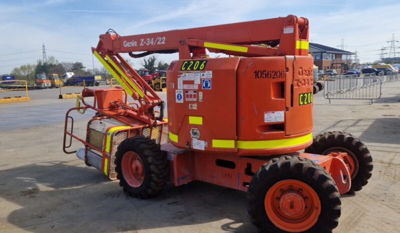 Genie Z34/22 Manlifts For Auction: Leeds, UK – 30th April, 1st, 2nd & 3rd May 25 full