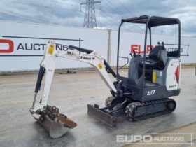 2019 Bobcat E17 Mini Excavators For Auction: Leeds, UK – 30th April, 1st, 2nd & 3rd May 25