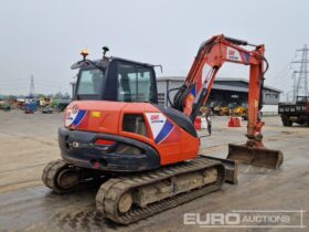 2018 Kubota KX080-4A 6 Ton+ Excavators For Auction: Leeds, UK – 30th April, 1st, 2nd & 3rd May 25 full