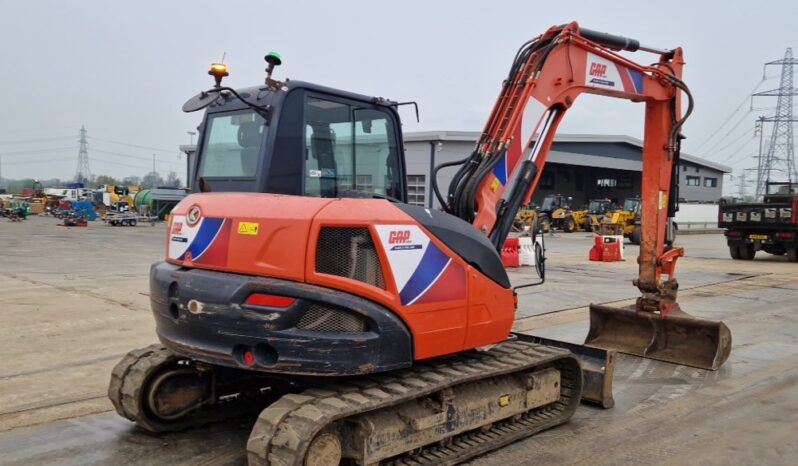 2018 Kubota KX080-4A 6 Ton+ Excavators For Auction: Leeds, UK – 30th April, 1st, 2nd & 3rd May 25 full