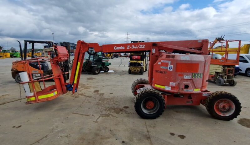 2010 Genie Z34/22 Manlifts For Auction: Leeds, UK – 30th April, 1st, 2nd & 3rd May 25 full