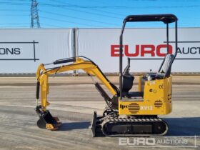 2024 JPC KV12 Micro Excavators For Auction: Leeds, UK – 30th April, 1st, 2nd & 3rd May 25 full