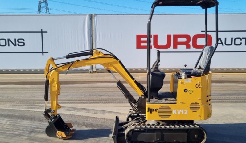 2024 JPC KV12 Micro Excavators For Auction: Leeds, UK – 30th April, 1st, 2nd & 3rd May 25 full