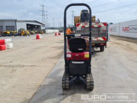 Unused Yanmar SV08-1C Micro Excavators For Auction: Leeds, UK – 30th April, 1st, 2nd & 3rd May 25 full