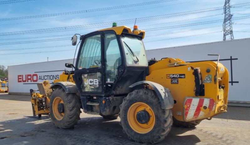 2022 JCB 540-140 Hi Viz Telehandlers For Auction: Leeds, UK – 30th April, 1st, 2nd & 3rd May 25 full