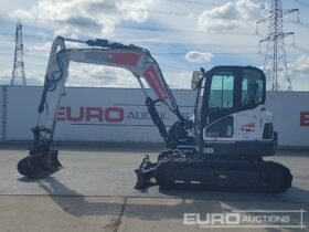 2020 Bobcat E85 6 Ton+ Excavators For Auction: Leeds, UK – 30th April, 1st, 2nd & 3rd May 25 full