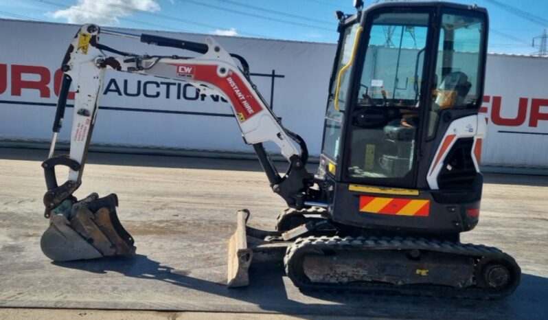 2020 Bobcat E26 Mini Excavators For Auction: Leeds, UK – 30th April, 1st, 2nd & 3rd May 25 full