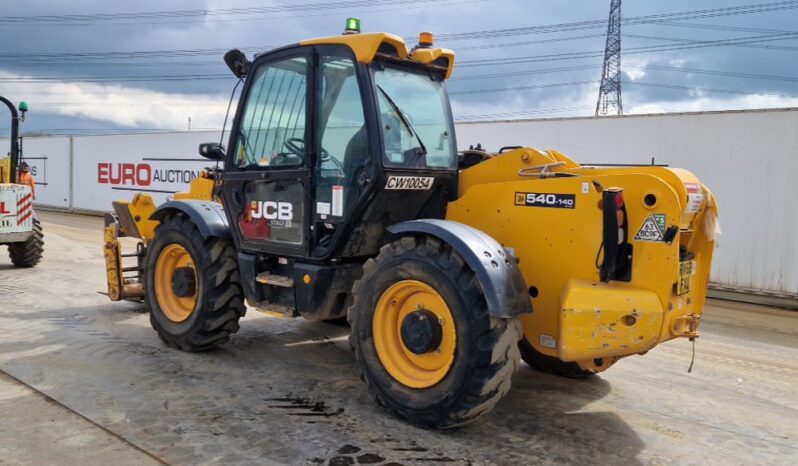 2021 JCB 540-140 Hi Viz Telehandlers For Auction: Leeds, UK – 30th April, 1st, 2nd & 3rd May 25 full
