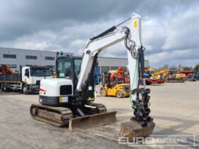 2017 Bobcat E62 6 Ton+ Excavators For Auction: Leeds, UK – 30th April, 1st, 2nd & 3rd May 25 full