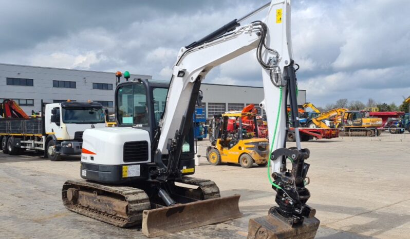 2017 Bobcat E62 6 Ton+ Excavators For Auction: Leeds, UK – 30th April, 1st, 2nd & 3rd May 25 full